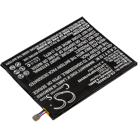 3.7V, Li-Polymer, 2400mAh, SmartPhone battery fits Zte, Li3725t42p3h796342, C865, C865m, 8.88Wh Mobile, SmartPhone Cameron Sino Technology Limited (Smartphone)