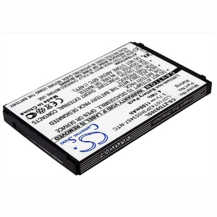 3.7V, Li-ion, 1100mAh, SmartPhone battery fits Cricket, Zte, Li3710t42p3h553457-ntc, Chorus, D930, 4.07Wh Mobile, SmartPhone Cameron Sino Technology Limited (Smartphone)