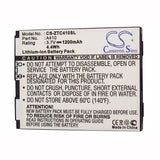 3.7V, Li-ion, 1200mAh, SmartPhone battery fits Cricket, Telstra, Zte, A410, A410, Calcomp A410, 4.44Wh Mobile, SmartPhone Cameron Sino Technology Limited (Smartphone)