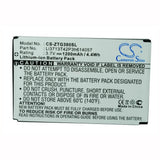 3.7V, Li-ion, 1200mAh, SmartPhone battery fits Telstra, Zte, Li3713t42p3h614057, F165, F165i, 4.44Wh Mobile, SmartPhone Cameron Sino Technology Limited (Smartphone)
