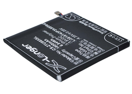 3.8V, Li-Polymer, 1800mAh, SmartPhone battery fits Zte, Li3716t42p3h585642, Grand Era, U930hd, 6.84Wh Mobile, SmartPhone Cameron Sino Technology Limited (Suspended)