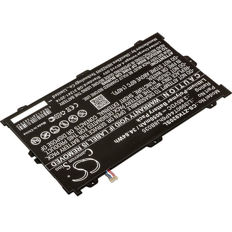 3.85V, Li-Polymer, 9050mAh, Tablet battery fits Zte, Li3990t44p6hj8b035, K92, Primetime, 34.84Wh Tablet Cameron Sino Technology Limited