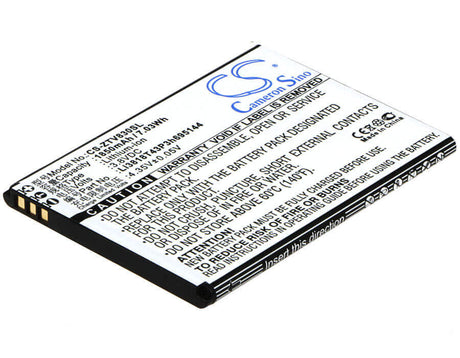 3.8V, Li-ion, 1850mAh, SmartPhone battery fits Zte, Li3818t43p3h695144, Blade G Lux, Kis 3 Max, 7.03Wh Mobile, SmartPhone Cameron Sino Technology Limited (Smartphone)
