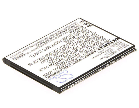 3.7V, Li-ion, 1150mAh, SmartPhone battery fits Zte, Li3712t42p3h655041, Blade C310, L530g, 4.26Wh Mobile, SmartPhone Cameron Sino Technology Limited (Suspended)