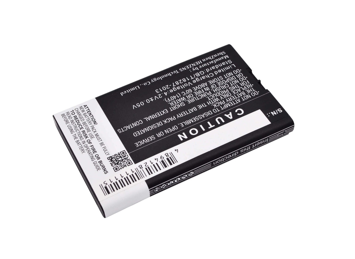 3.7V, Li-Polymer, 3000mAh, Hotspot battery fits At&t, Zte, Li3723t42p3h794977, Velocity 4g Lte, 11.10Wh Hotspot Cameron Sino Technology Limited
