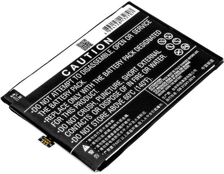 3.85V, Li-Polymer, 4900mAh, SmartPhone battery fits Zte, Nubia, Li3849t44p6h956349, N1, Nx541j, 18.87Wh Mobile, SmartPhone Cameron Sino Technology Limited (Smartphone)