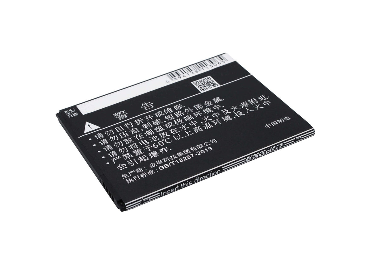 3.7V, Li-ion, 2200mAh, SmartPhone battery fits Zte, Li3825t43p3h746243, N928, N928dt, 8.14Wh Mobile, SmartPhone Cameron Sino Technology Limited (Suspended)