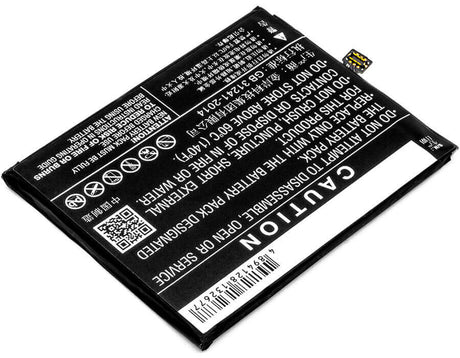 3.85V, Li-Polymer, 4900mAh, SmartPhone battery fits Zte, Nubia, Li3950t44p6h856751, N2, N2 Dual Sim, 18.87Wh Mobile, SmartPhone Cameron Sino Technology Limited (Smartphone)