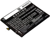 3.85V, Li-Polymer, 3100mAh, SmartPhone battery fits Zte, Li3932t44p6h806139, Nubia Z17, Nubia Z17 Dual Sim, 11.94Wh Mobile, SmartPhone Cameron Sino Technology Limited (Smartphone)