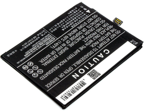 3.85V, Li-Polymer, 3100mAh, SmartPhone battery fits Zte, Li3932t44p6h806139, Nubia Z17, Nubia Z17 Dual Sim, 11.94Wh Mobile, SmartPhone Cameron Sino Technology Limited (Smartphone)