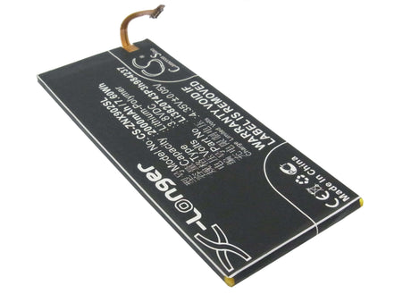 3.8V, Li-Polymer, 2000mAh, SmartPhone battery fits Zte, Li3820t43p3h984237, Nubia Z5 Mini, Nubia Z5s Mini, 7.6Wh Mobile, SmartPhone Cameron Sino Technology Limited (Suspended)