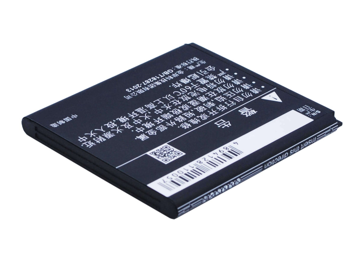 3.7V, Li-ion, 1100mAh, SmartPhone battery fits Zte, Li3712t42p3h535047, Q101t, 4.07Wh Mobile, SmartPhone Cameron Sino Technology Limited (Suspended)