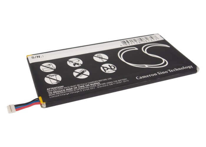 3.7V, Li-Polymer, 4000mAh, Tablet battery fits Zte, Li3740t42p5hc66050, P98t, T98, 14.80Wh Tablet Cameron Sino Technology Limited