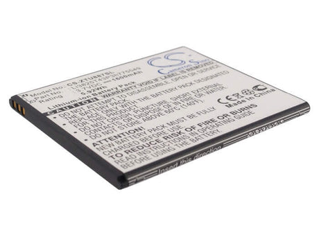 3.7V, Li-ion, 1600mAh, SmartPhone battery fits Zte, Li3702t42p3h736445, U887, 5.92Wh Mobile, SmartPhone Cameron Sino Technology Limited (Suspended)