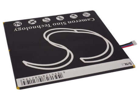 3.7V, Li-Polymer, 6800mAh, Tablet battery fits Zte, Li3768t42p5hc8b645, V11, V11a, 25.16Wh Tablet Cameron Sino Technology Limited