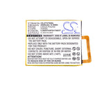 3.8V, Li-Polymer, 2500mAh, SmartPhone battery fits Zte, Li3825t43p3h736037, Blade A2, Blade V7, 9.5Wh Mobile, SmartPhone Cameron Sino Technology Limited (Smartphone)