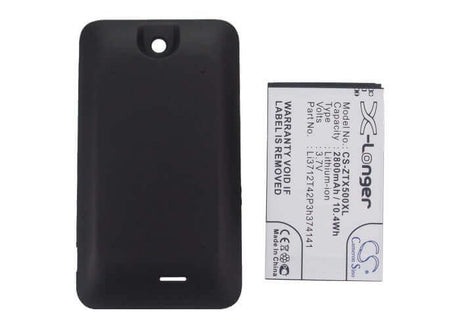3.7V, Li-ion, 2800mAh, SmartPhone battery fits Zte, Li3712t42p3h374141, Score M, X500, 10.36Wh Mobile, SmartPhone Cameron Sino Technology Limited (Smartphone)