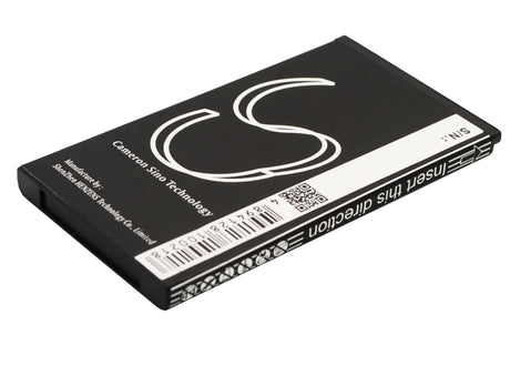 3.7V, Li-ion, 1250mAh, SmartPhone battery fits Zte, Li3715t42p3h734158, Score M, X500m, 4.63Wh Mobile, SmartPhone Cameron Sino Technology Limited (Smartphone)