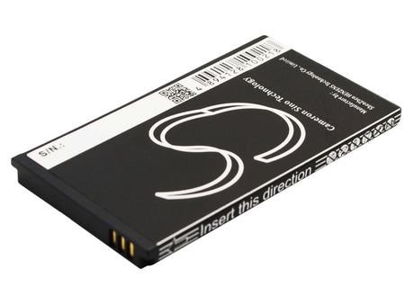 3.7V, Li-ion, 1250mAh, SmartPhone battery fits Zte, Li3715t42p3h734158, Score M, X500m, 4.63Wh Mobile, SmartPhone Cameron Sino Technology Limited (Smartphone)