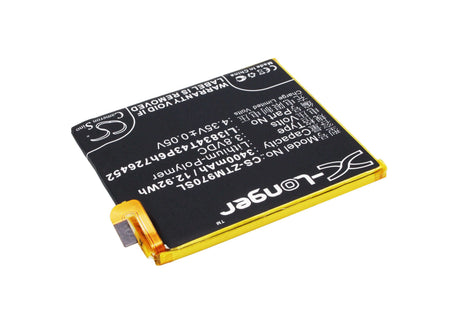 3.8V, Li-Polymer, 3400mAh, SmartPhone battery fits Zte, Li3834t43p6h726452, A450, Blade A450, 12.92Wh Mobile, SmartPhone Cameron Sino Technology Limited (Smartphone)