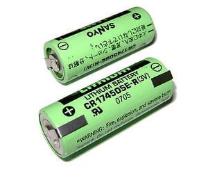 Battery Model Sanyo / Fdk Sanyo Cr17450se-r Plc Battery, Cr17450se, Cr17450er 3v, 2400 Mah - 7.2wh Other CB Range