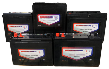 6 Volt 268 Amp Hour Deep Cycle AGM battery for Floor Scrubbers & Other devices Sealed Lead Acid ABS