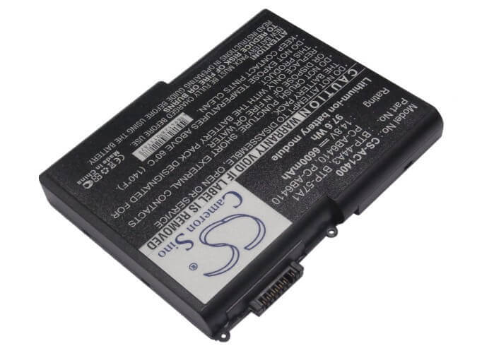 Black Battery For Acer Aspire 1200(ms2111), Aspire 1202(ms2111), Aspire 1203(ms2111) 14.8v, 6600mah - 97.68wh Notebook, Laptop Cameron Sino Technology Limited (Suspended)   