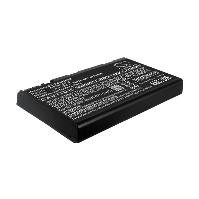 Black Battery For Acer Aspire 3100, Aspire 3103, Aspire 3104wlmib120 11.1v, 4400mah - 48.84wh Notebook, Laptop Cameron Sino Technology Limited   