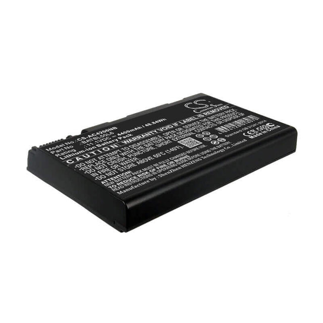 Black Battery For Acer Aspire 3100, Aspire 3103, Aspire 3104wlmib120 11.1v, 4400mah - 48.84wh Notebook, Laptop Cameron Sino Technology Limited   