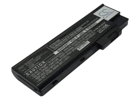 Black Battery For Acer Aspire 3661wlmi, Aspire 3682wxc, Aspire 5600awlm 14.8v, 4400mah - 65.12wh Notebook, Laptop Cameron Sino Technology Limited   