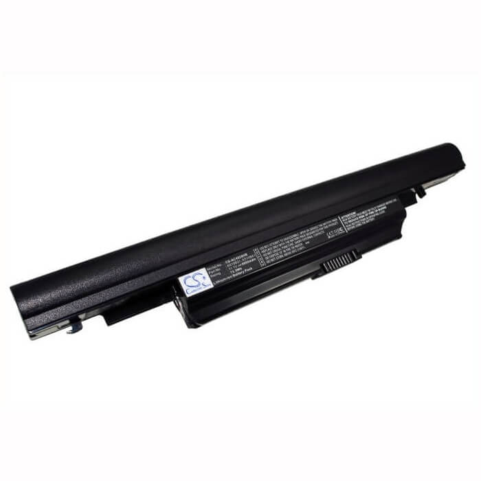 Black Battery For Acer Aspire 3820t, Aspire 3820t-5246, Aspire 3820t-7459 11.1v, 6600mah - 73.26wh Notebook, Laptop Cameron Sino Technology Limited   