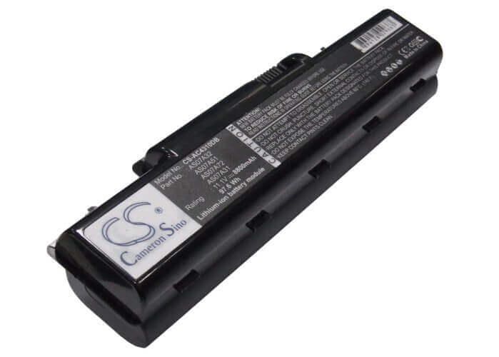 Black Battery For Acer Aspire 4710z, Aspire 2930g, Aspire 4730zg 11.1v, 8800mah - 97.68wh Notebook, Laptop Cameron Sino Technology Limited   