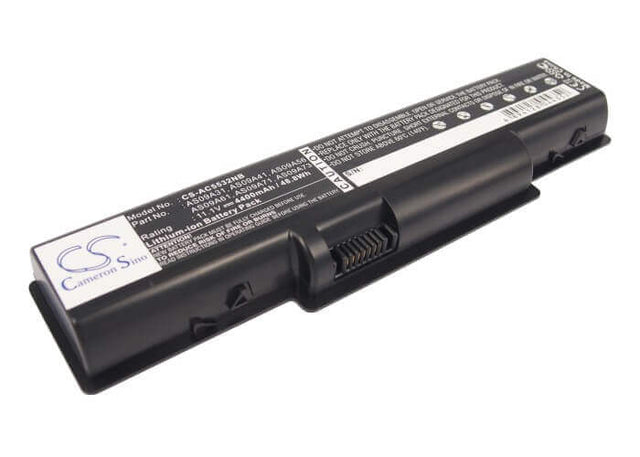 Black Battery For Acer Aspire 4732, Aspire 5516, Aspire 5517 11.1v, 4400mah - 48.84wh Notebook, Laptop Cameron Sino Technology Limited   