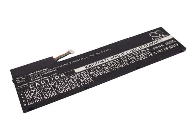 Black Battery For Acer Aspire M3, Aspire Timeline Ultra M3, Aspire M5 11.1v, 4850mah - 53.84wh Notebook, Laptop Cameron Sino Technology Limited   
