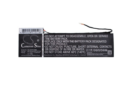 Black Battery For Acer Aspire P3-131, Aspire P3-131-4602, Aspire P3-131-4833 11.1v, 4750mah - 52.73wh Notebook, Laptop Cameron Sino Technology Limited (Suspended)