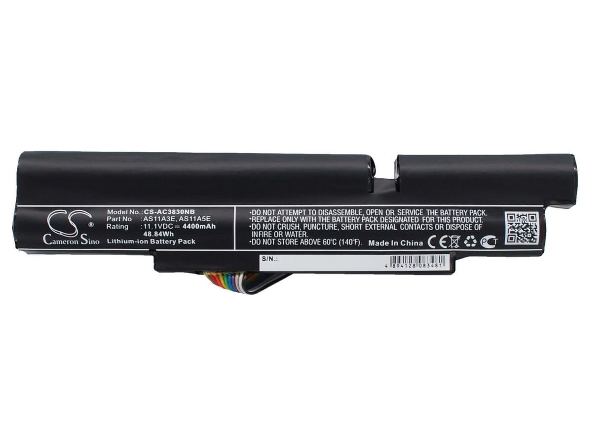 Black Battery For Acer Aspire Timelinex 3830t, Aspire Timelinex 3830t-2313g32nbb, Aspire Timelinex 3830t-2314g50n 11.1v, 4400mah Notebook, Laptop Cameron Sino Technology Limited   