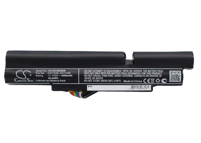 Black Battery For Acer Aspire Timelinex 3830t, Aspire Timelinex 3830t-2313g32nbb, Aspire Timelinex 3830t-2314g50n 11.1v, 4400mah Notebook, Laptop Cameron Sino Technology Limited   