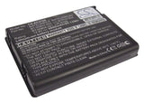Black Battery For Acer Travelmate 2200, Travelmat 2700, Aspire 1670 14.8v, 4800mah - 71.04wh Notebook, Laptop Cameron Sino Technology Limited (Suspended)   