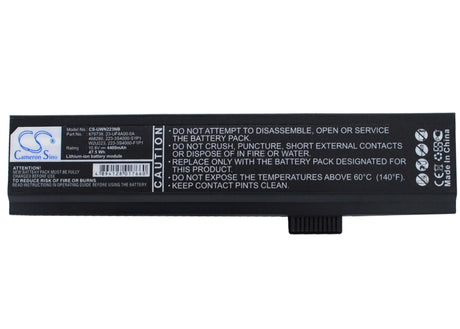 Black Battery For Acma Elite N223ii 10.8v, 4400mah - 47.52wh Batteries for Electronics Cameron Sino Technology Limited (Suspended)   