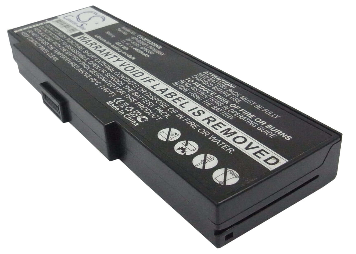 Black Battery For Advent Minote 8089, 8089p, 8389 11.1v, 4400mah - 48.84wh Notebook, Laptop Cameron Sino Technology Limited   
