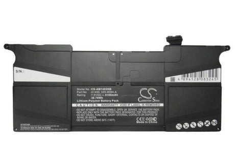 Black Battery For Apple Macbook Air 11" A1465 2013, Macbook Air Core I5 1.3 11" Mid-2013, Macbook Air Core I7 1.7 11" Mid-2013 7 Notebook, Laptop Cameron Sino Technology Limited   