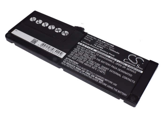 Notebook Battery For Apple Macbook Pro 15" A1321 Mc118ll/a 661-5476 Mb985ll/a Notebook, Laptop Cameron Sino Technology Limited