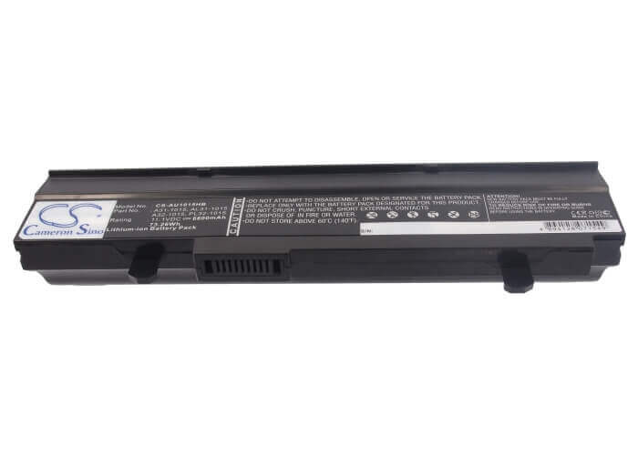 Black Battery For Asus Eee Pc 1015, Eee Pc 1015p, Eeee Pc 1016 11.1v, 6600mah - 73.26wh Notebook, Laptop Cameron Sino Technology Limited (Suspended)   