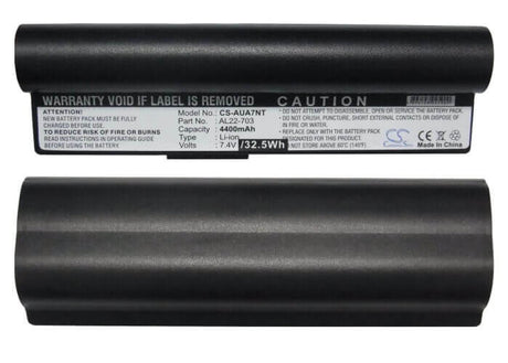 Black Battery For Asus Eee Pc 703, Eee Pc 900a, Eee Pc 900ha 7.4v, 4400mah - 32.56wh Notebook, Laptop Cameron Sino Technology Limited (Suspended)