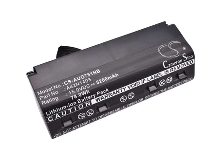 Notebook Battery For Asus G751j, G751jm, Rog Gfx71jy 15.0v, 5200mah - 78.00wh Notebook, Laptop Cameron Sino Technology Limited