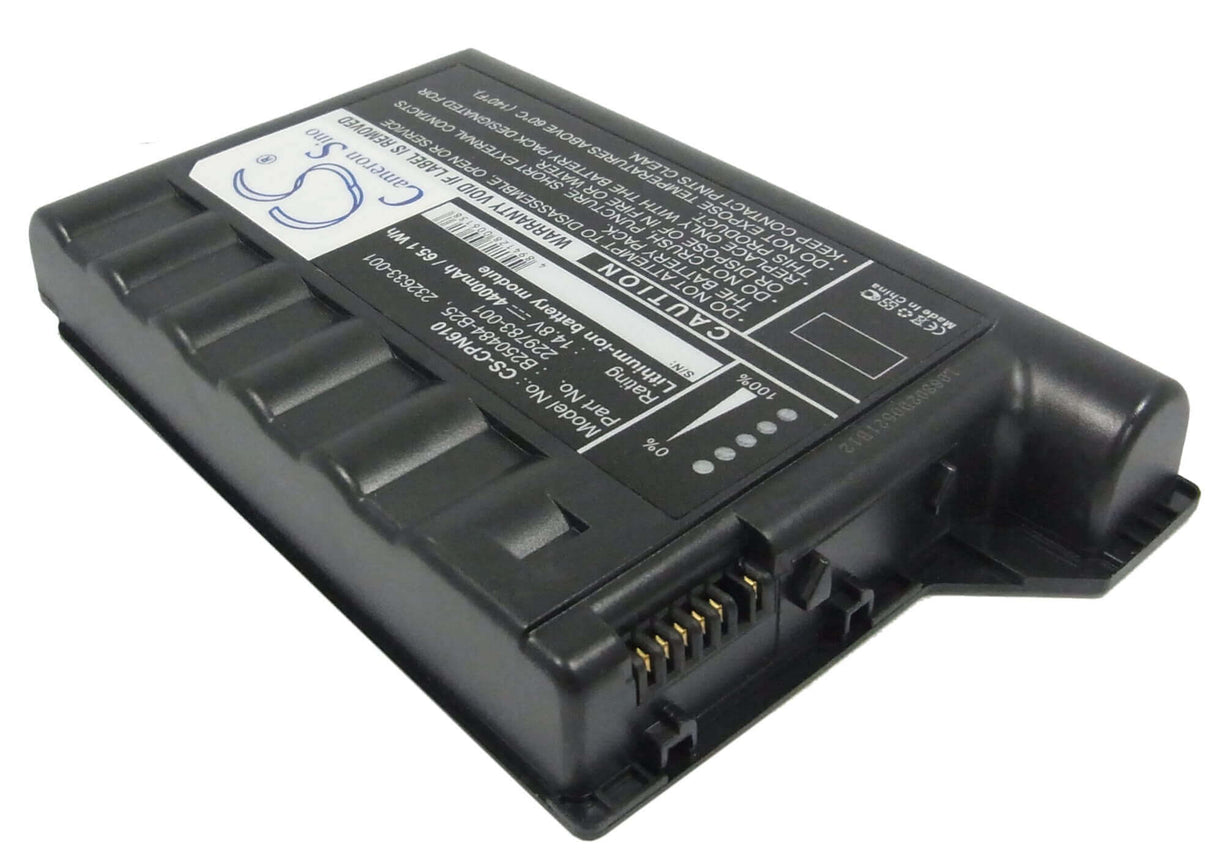 Black Battery For Compaq Evo N600, Evo N600c, Evo N610c 14.8v, 4400mah - 65.12wh Notebook, Laptop Cameron Sino Technology Limited (Suspended)   