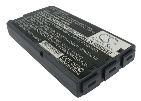 Black Battery For Dell Inspiron 1000, Inspiron 1200, Inspiron 2200 14.8v, 4400mah - 65.12wh Notebook, Laptop Cameron Sino Technology Limited   