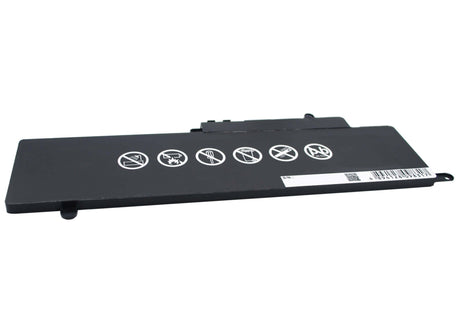 Black Battery For Dell Inspiron 11 3147, Inspiron 13 7347, Inspiron 11 3147 3000 11.6" 11.1v, 3900mah - 43.29wh Notebook, Laptop Cameron Sino Technology Limited   