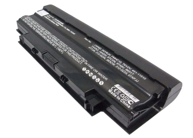 Black Battery For Dell Inspiron 13r, Inspiron 13r N3010, Inspiron 13r N3010d 11.1v, 6600mah - 73.26wh Notebook, Laptop Cameron Sino Technology Limited   
