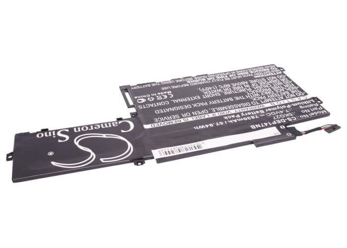 Black Battery For Dell Inspiron 14 7000, Inspiron 14-7437 7.4v, 7830mah - 57.94wh Notebook, Laptop Cameron Sino Technology Limited   